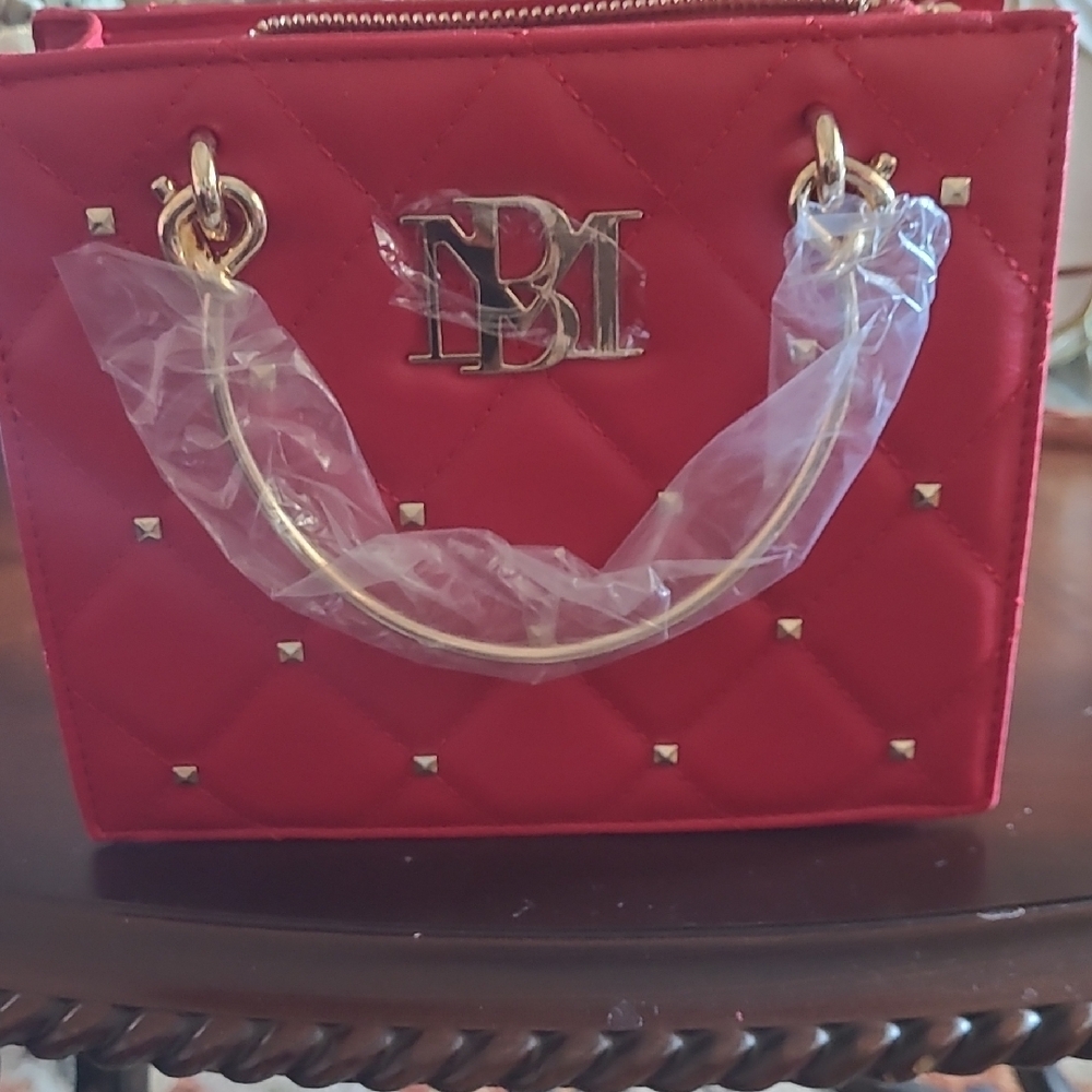 Red Quilted Handbag